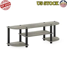 Wide TV Entertainment Center 55inch Flat Screen Multiple Colors Easy Assembly US