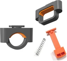 Grill Light Mounting Bracket Kit, 1 Round & 1 Square 