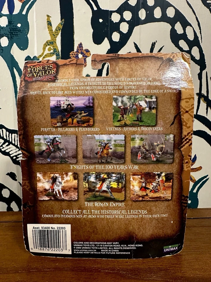 Forces Of Valor Historical Legends: Knights of the 100 Years War Action Figure - Image 3 of 3
