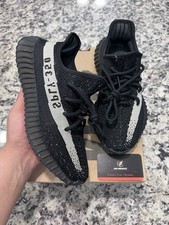 Talla 6.5 - Adidas Yeezy Boost 350 V2 Oreo Core Negro/Core Blanco (Limpio) BY1604