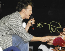 * DONNIE WAHLBERG * signed 8x10 photo * NEW KIDS ON THE BLOCK * COA *