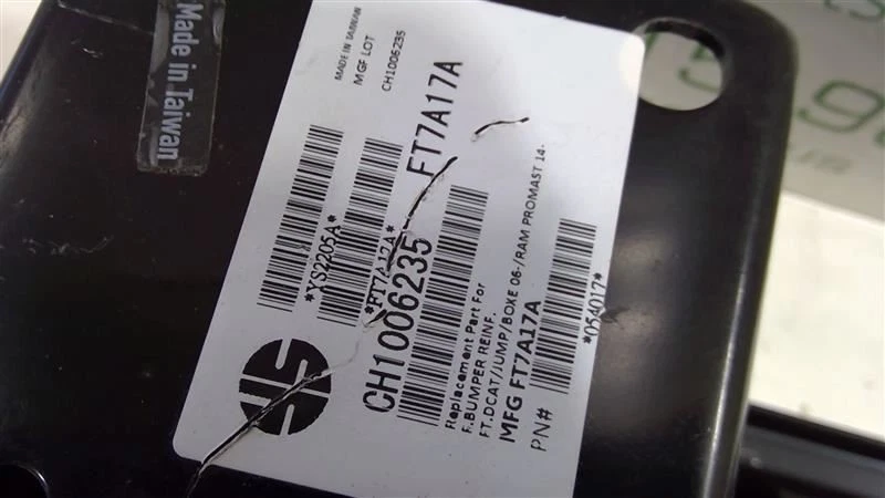 2017-2021 RAM PROMASTER 2500 FRONT BUMPER REINFORCEMENT 钢原始设备制造商 CH1006235  — 第 3/4 张图片