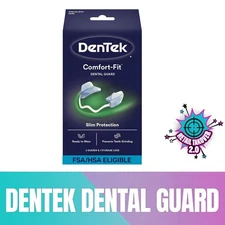 DenTek Comfort-Fit Dental Guards for Nighttime Teeth Grinding, 2 Count Pack of 1