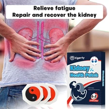 Herbal Kidney Detox Patch 4PC Renal Function Support Natural Formula Fatigue Pad