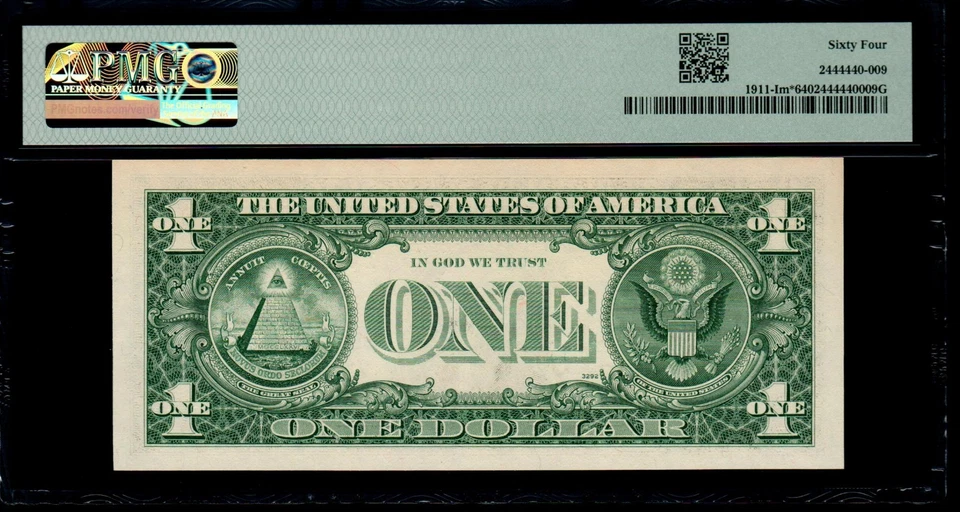 1981 $1 MINNEAPOLIS MULE STAR NOTE PMG 64 From 8K Print Group Fr 1911-Im* FRN - Image 2 of 4