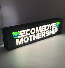 Rectangular Comedy Mothership - Light Up LED Sign