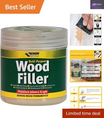 Everbuild 250ml Mehrzweck Holzspachtel - für Möbelreparatur & -verbesserung