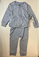 Baby Gap 18-24 Mo. Outfit Blue New With Tags Pants Zip-up Sweater