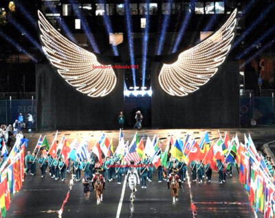 OLYMPICS 2024 Photo 8.5x11 Opening Ceremony Paris Summer Games