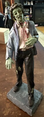 8  Zombie Figure Figurine Brains Horror Halloween Walking Dead Undead New