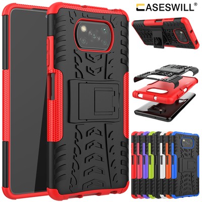 For Xiaomi Poco X3 NFC X3 Pro Case Shockproof Kickstand Cover + Screen  Protector | eBay