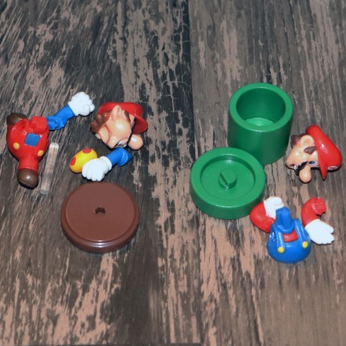 CHOCO EGG SUPER MARIO Bros 35th Anniversary Full Complete with Game Plate Furuta - Picture 9 of 11