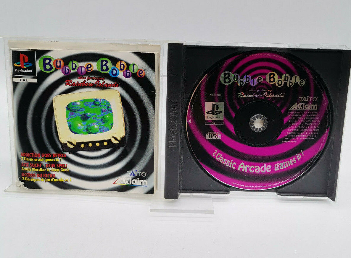 Jogo Bubble Bobble Ps1