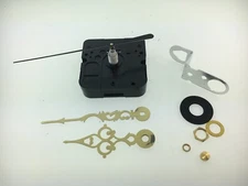 Takane Quartz Battery Clock Movement with Hands 5/8" Shaft fits 1/4" Dial USA