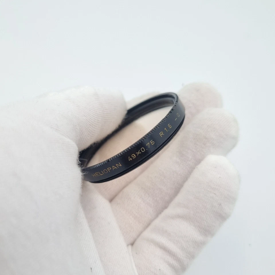 Heliopan 49x0.75 R1.5 -0 skylight filter vintage genuine #177 - Image 2 of 3