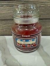 Vintage Rare Yankee Candle Home Sweet Home Housewarmer HTF 14 Oz Glass Jar
