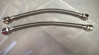 Westco 28020 15mm x 15mm flexible Hahnverbinder 300mm Comap (2er Pack) NEU