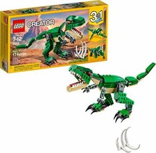 Transforming Kids' 3 in 1 Green Dinosaur Lego Playset 174pc 
