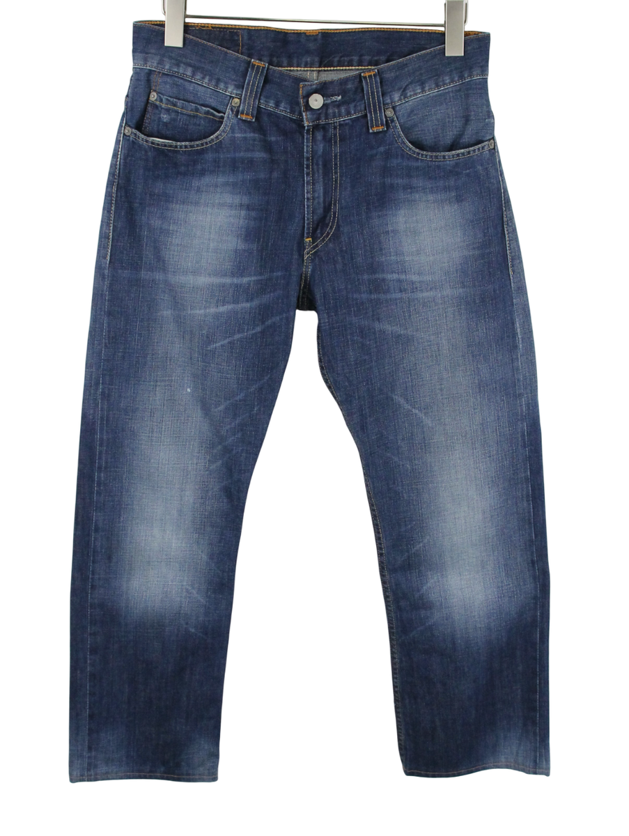 LEVI'S 506 Jeans Men's W32/~L27 Standard Fit Zip Fly Fade Effect