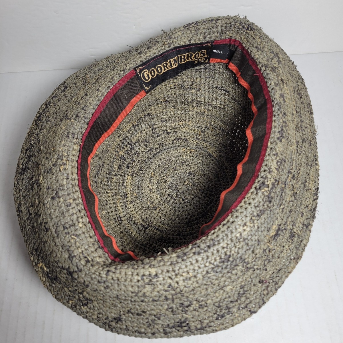 Goorin Bros Bucket Hat Cloche Women Size Small 100% Straw  display picture 1