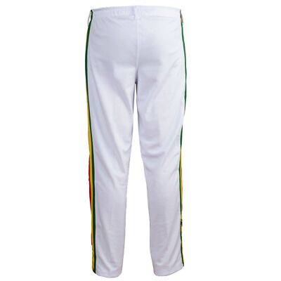 White Reggae Colors Active Capoeira Kids Children Sport Jamaica Trousers Pants