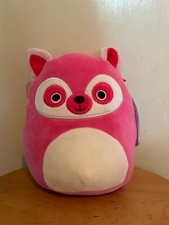 Squishmallows - 8 inch - Lucia The Lemur - pink and white