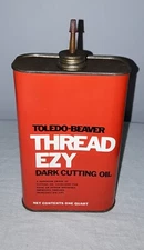 TOLEDO-BEAVER THREAD EZY HANDY OILER ONE QUART OIL CAN