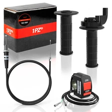 7/8" Twist Throttle 52'' Cable Accelerator Handlebar Grip For ATV Dirt Bike Quad