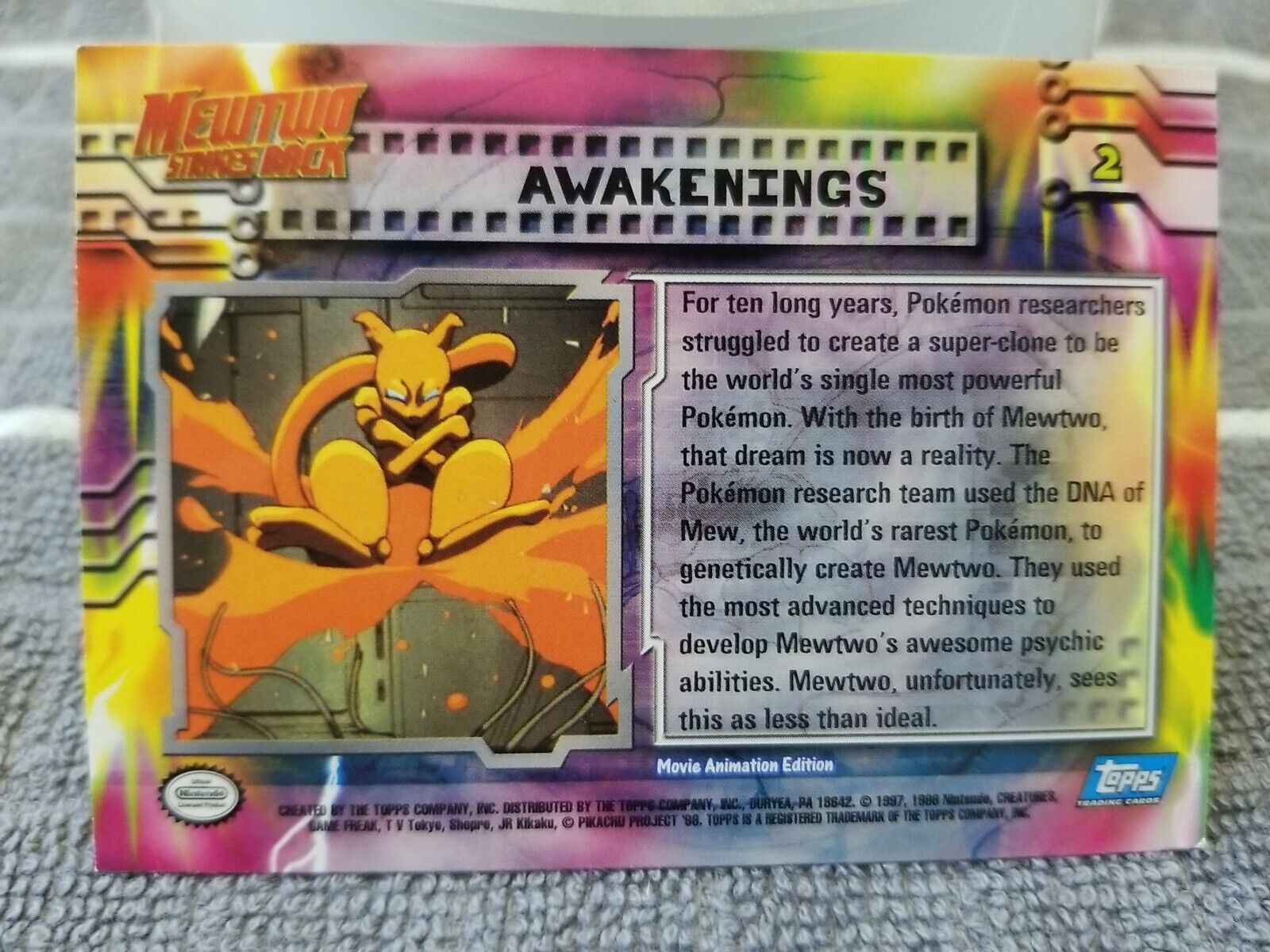 Livro: Pokémon - Mewtwo Contra-ataca - 1998