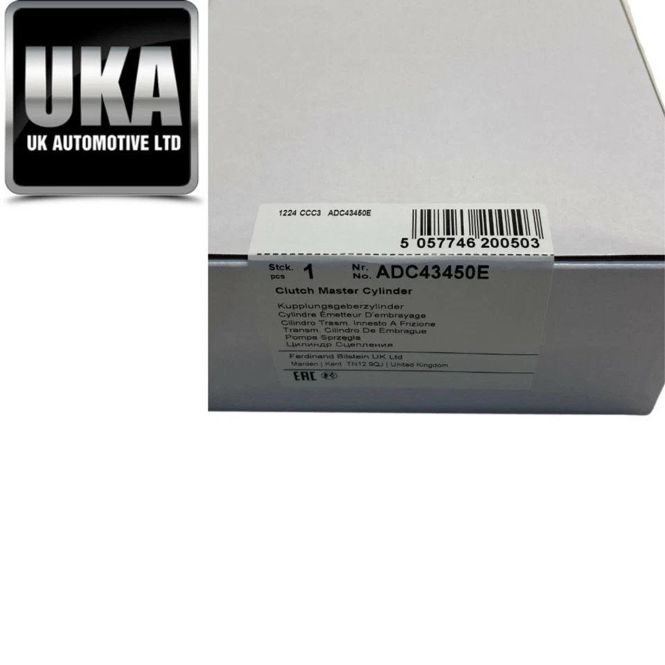 CILINDRO MASTER MITSUBISHI CANTER FUSO FRIZIONE STAMPA BLU ADC43450 ME507832 22 - Immagine 2 di 4