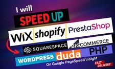 Website Speed Optimization for Wix, Shopify, WordPress, Webflow, prestashop
