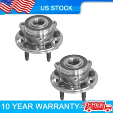 Pair Front & Rear Wheel Bearing Hub for 2010 - 2016 Equinox GMC Terrain Cadillac