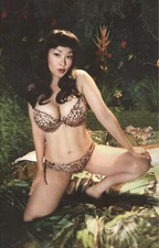 Bettie Page Alien Agenda #3 Model Ani-Mia Cosplay 1:7 Virgin Variant Cover !! NM