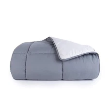 Tadpoles Microfiber Box Quilted Twin Size Comforter Blanket 85x65