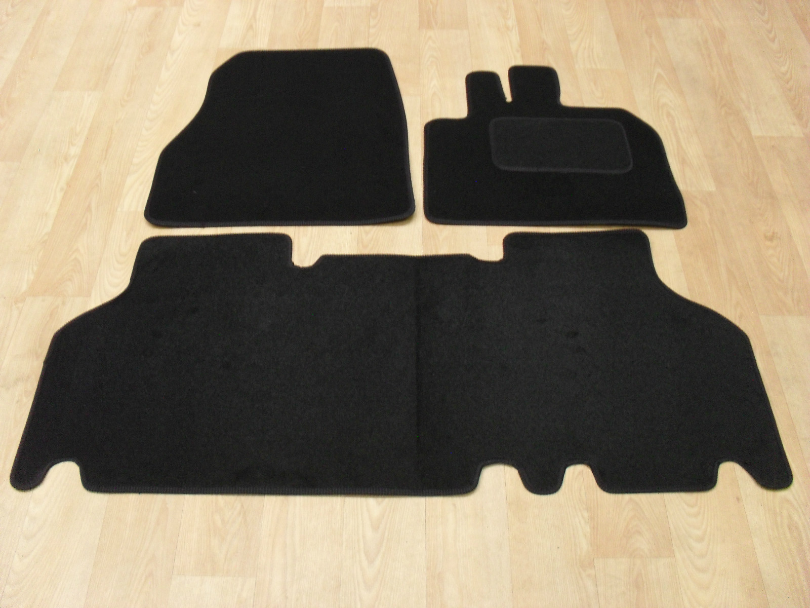 Car Mats for Mercedes Citan Traveliner 2012-on Tailored Fit Car Mat Set in Black