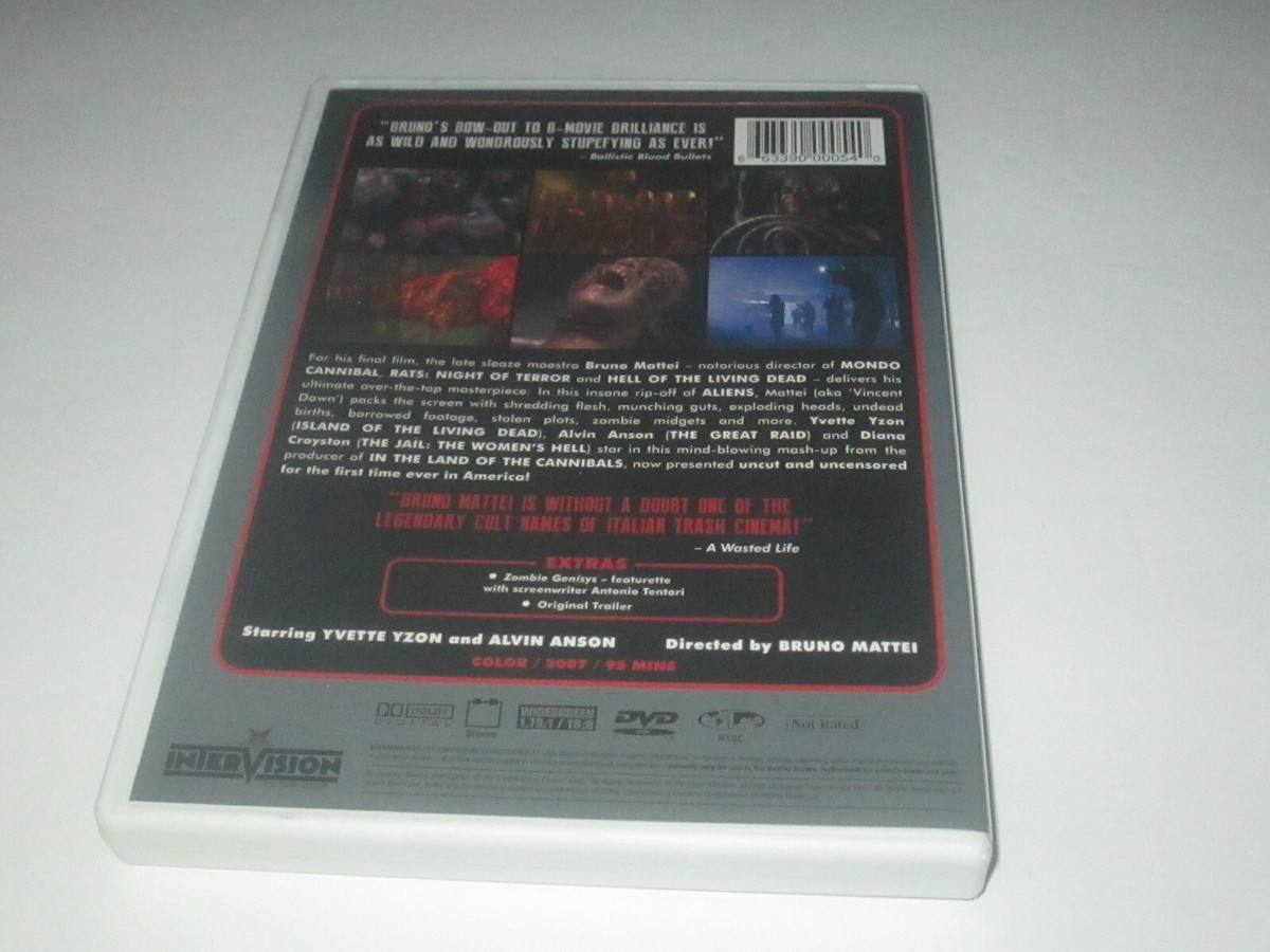 Bruno Mattei's Zombies: The Beginning (DVD, 2007) Intervision