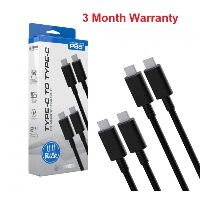 Lot De 5 Câbles USB Type C De 2 Mètres - Choix Noir Ou Blanc, Neufs Sous Emballage, Marque NOVAGO