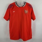London Arsenal Soccer Jersey FC Football Club Red SS Shirt Mens XL