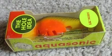 Vintage AQUASONIC LURES Cibolo, Texas THE HOLE IDEA Lil' Noisy #459 New In Box