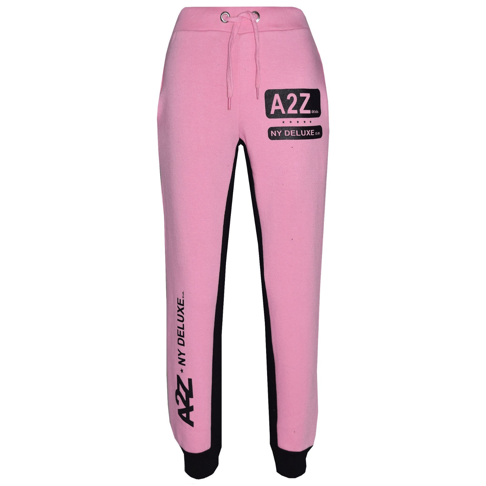 Kids Girls Jogging Suit Baby Pink Designer's Tracksuit Zipped Top