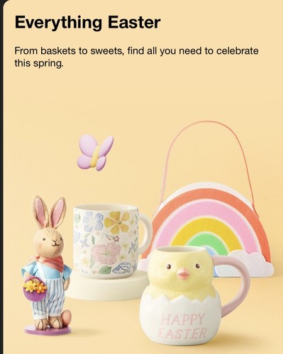 Target 2024 Spritz Spring Fabric Dressed Boy Bunny NWT - Picture 3 of 3