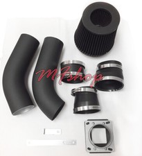 Coated Black 2pc For 1998-2001 Ford Ranger Mazda B2500 2.5l L4 Air Intake Kit Coated Black 2pc For 1998-2001 Ford Ranger Mazda B2500 2.5l L4 Air Intake Kit
