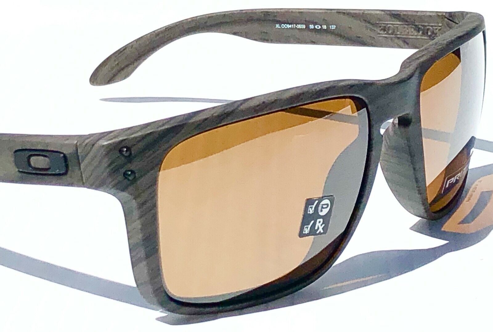 NEW* Oakley HOLBROOK XL Woodgrain POLARIZED PRIZM Tungsten GOLF Sunglass  9417-06 888392336507 | eBay