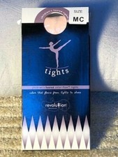 New Pink Footed Tights for Competition/Recital Sizes Medium child Thru XLAdult