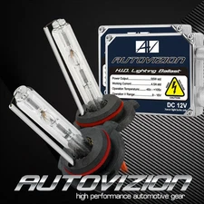 AUTOVIZION 55W HID Xenon Headlight Conversion KIT Xenon Lights H4/H11/9005/9006
