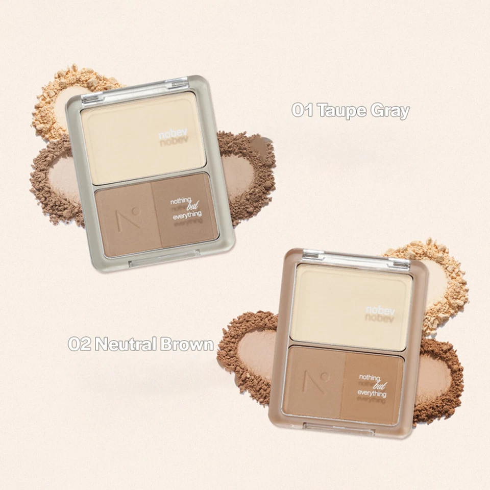 NOBEV x JEAU Volume Detail Shading Palette 9.8g  2024  3colors K-Beauty - Image 3 of 4