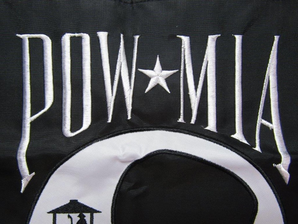 2x3 Embrodered POWMA POW MA Prsoner War Double Sded 210D Nylon - Foto 8