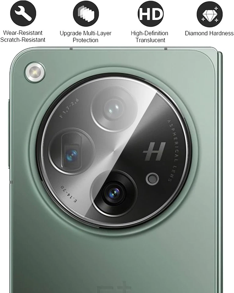 For OnePlus Open Camera Lens Case Protector Tempered Glass Cover - Image 4 of 4