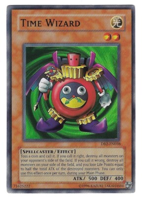 YUGIOH - ZEITZAUBERER - DUNKLER ANFANG 2 - SUPER RARE - MINT - DB2-DE038