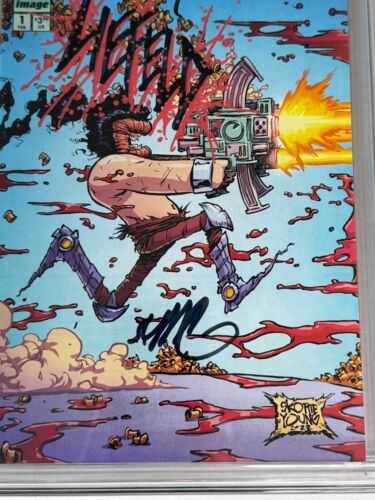 Prophet: Edición Facsímil #1 9.8 CGC Firmado por Skottie Young y Rob Liefeld - Imagen 2 de 5